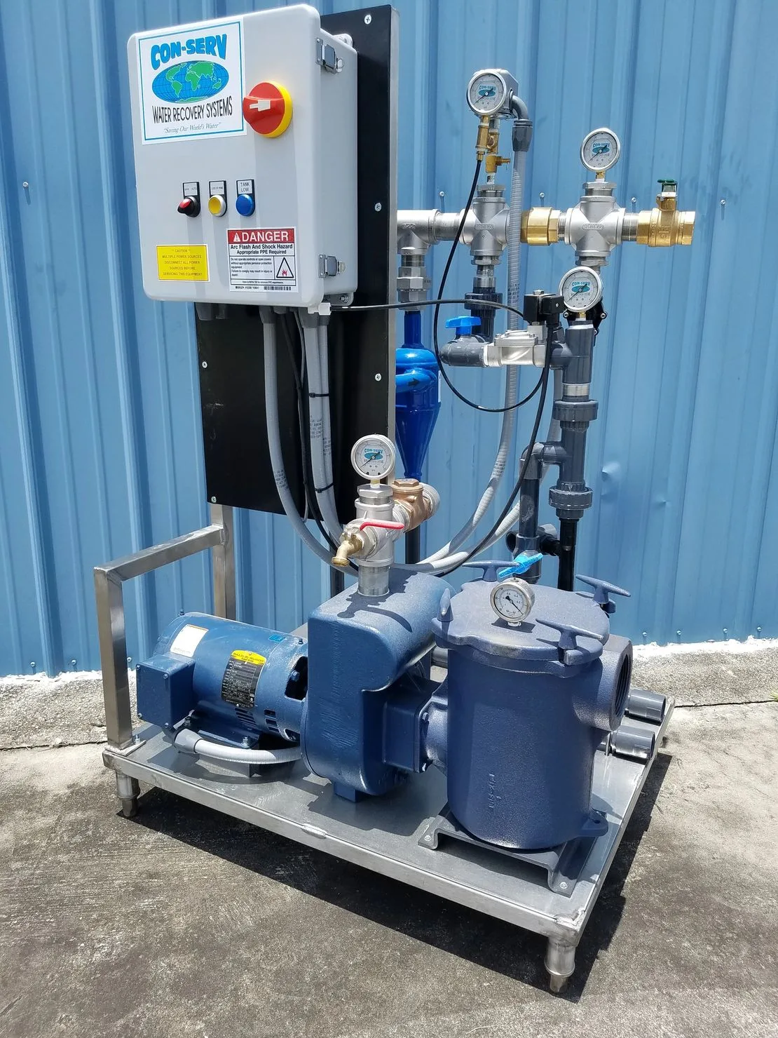 Con-Serv CS60PS pump with VFD equipment